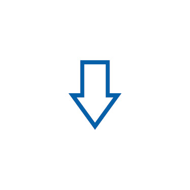 Icon of down arrow